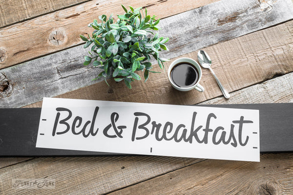 Getaway Collection are summer themed stencils. Lake Rentals, Beach House, Bed & Breakfast, Private Beach and Cabin Resort. By Funky Junk's Old Sign Stencils.