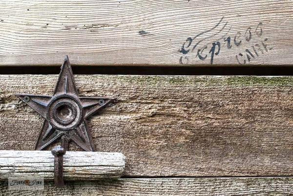 Love the rustic-vibe of pallet wood?  Recreate a wooden pallet vibe on any of your DIY projects with this easy-to-use Shipping Crates Stamps stencil by Funky Junk's Old Sign Stencils!  This pallet stencil design resembles pallet wood markings using a true stencil font that includes: Fragile Handle With Care, Up with arrow, Pallet Co., Express and more.