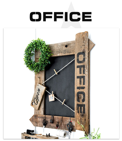 Office stencil by Funky Junk's Old Sign Stencils