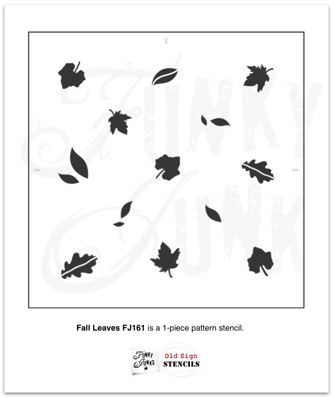Stincil Fall Autumn Stencils