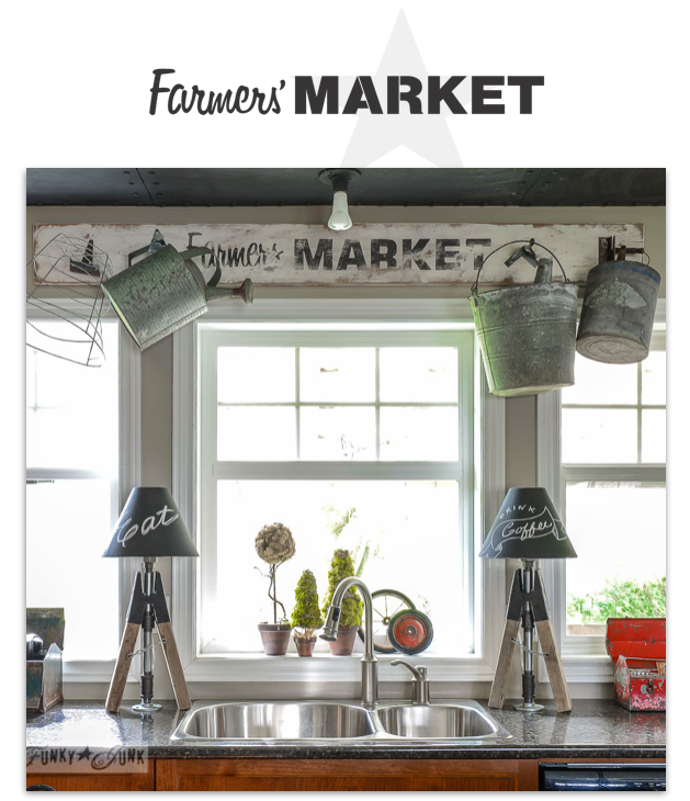 Love a great Flea Market or Farmers' Market shopping experience? Create your own version of what a market means to you with this charming Farmers' Market stencil! The stencil design is stylish, teaming up a script with bold letters. With 4 mix and match add-ons, Vintage, Super, Flower, and Flea, so you can make more!