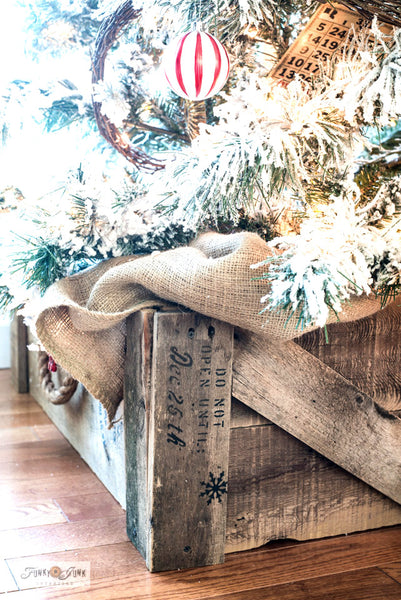 Christmas Crates is a unique Christmas crate-themed stencil filled with festive greetings and shipping stamp labels so you can stencil your projects, gifts or packages shipping crate style! Includes a reindeer, snowflake and star graphics.