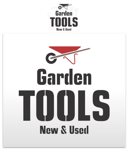 Garden Tools stencil by Funky Junk's Old Sign Stencils helps to create a handy and decorative garden sign to label up your collection of garden tools! Designed in bold text with New & Used subtext, and a whimsical wheelbarrow graphic for that perfect garden tool touch.