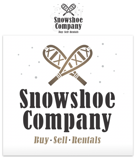 Snowshoe Company Christmas / Winter stencil by Funky Junk's Old Sign Stencils celebrates snowshoeing through the snowy outdoors! Stencil images include a bold title, Buy Sell Rentals subtext, crossed snowshoes surrounded by lightly falling snow. Sized to make wintery pillows, or a sign teamed up with real snowshoes!